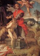 Andrea del Sarto Health sacrifice of Isaac oil on canvas